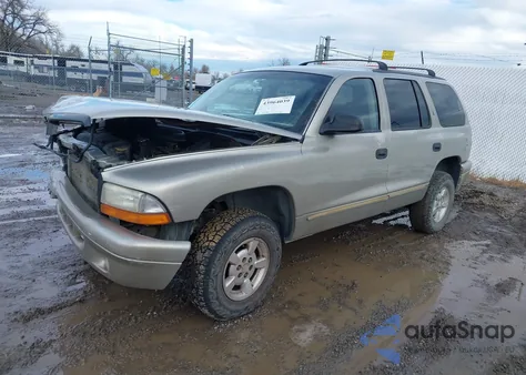 2001 Dodge Durango Slt from USA, damaged, VIN 1B4HS28Z11F523986